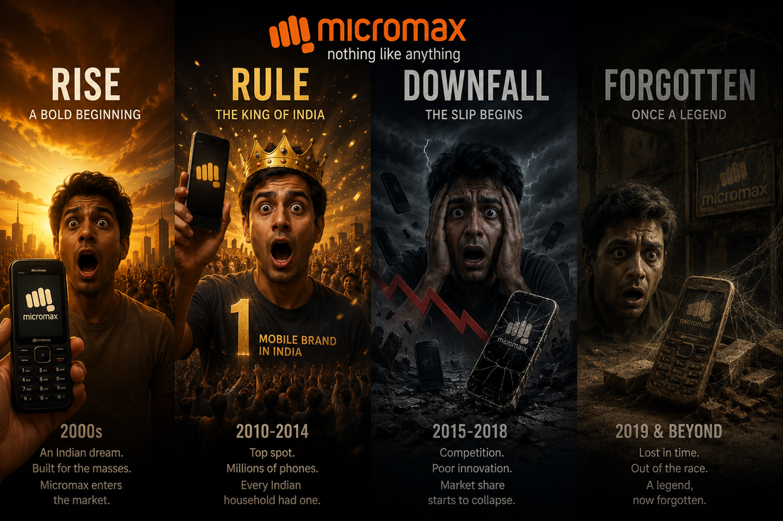 Micromax: Rise, Rule, Downfall & Forgotten – The Complete Story of India's Smartphone Giant