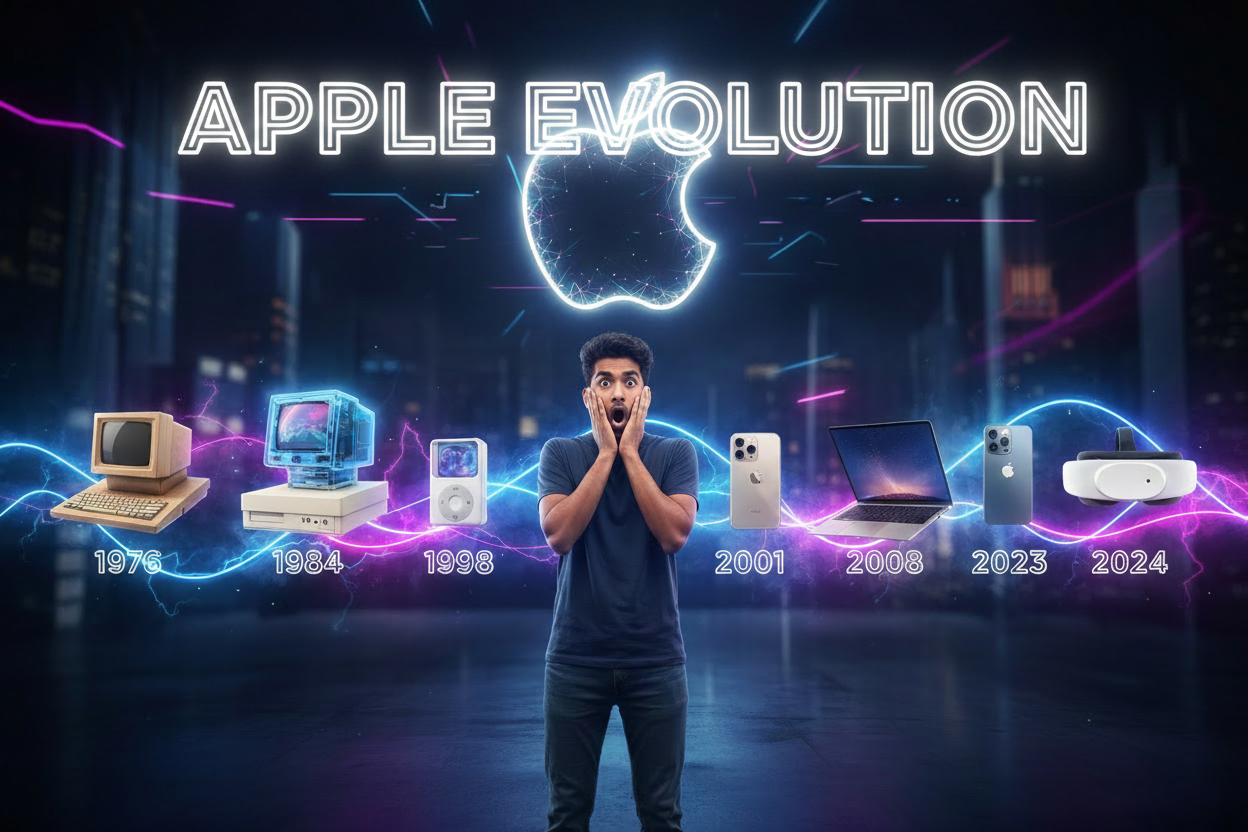 Apple Evolution: From a Garage to a $3 Trillion Empire