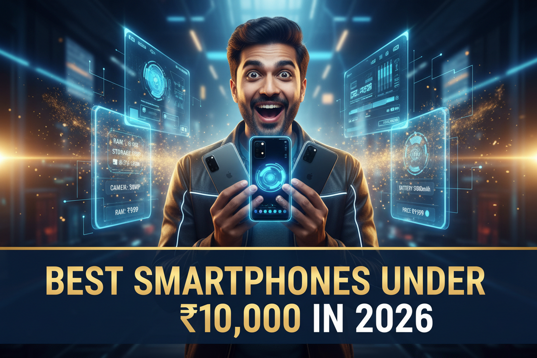 Best Smartphones Under ₹10,000 in India (2026) — Top Budget Picks