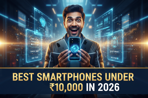 Best Smartphones Under ₹10,000 in India (2026) — Top Budget Picks