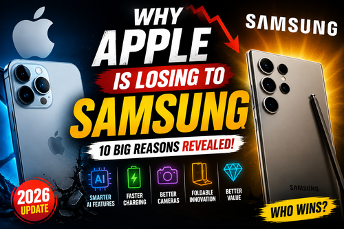 Why Apple Is Losing to Samsung in 2026: The Complete Smartphone Battle