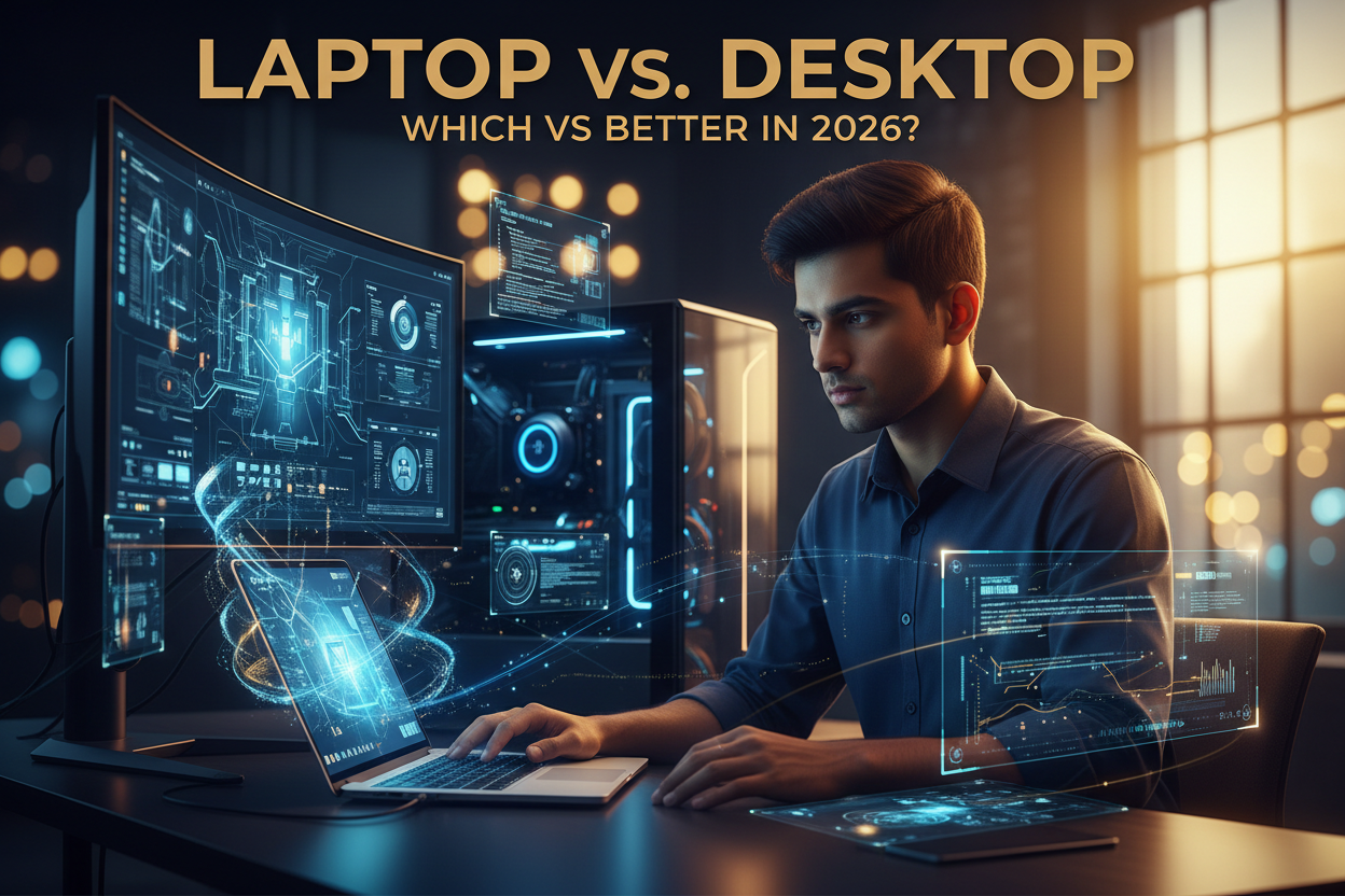 Laptop vs Desktop: Which Is Better in 2026? The Ultimate Buyers Guide