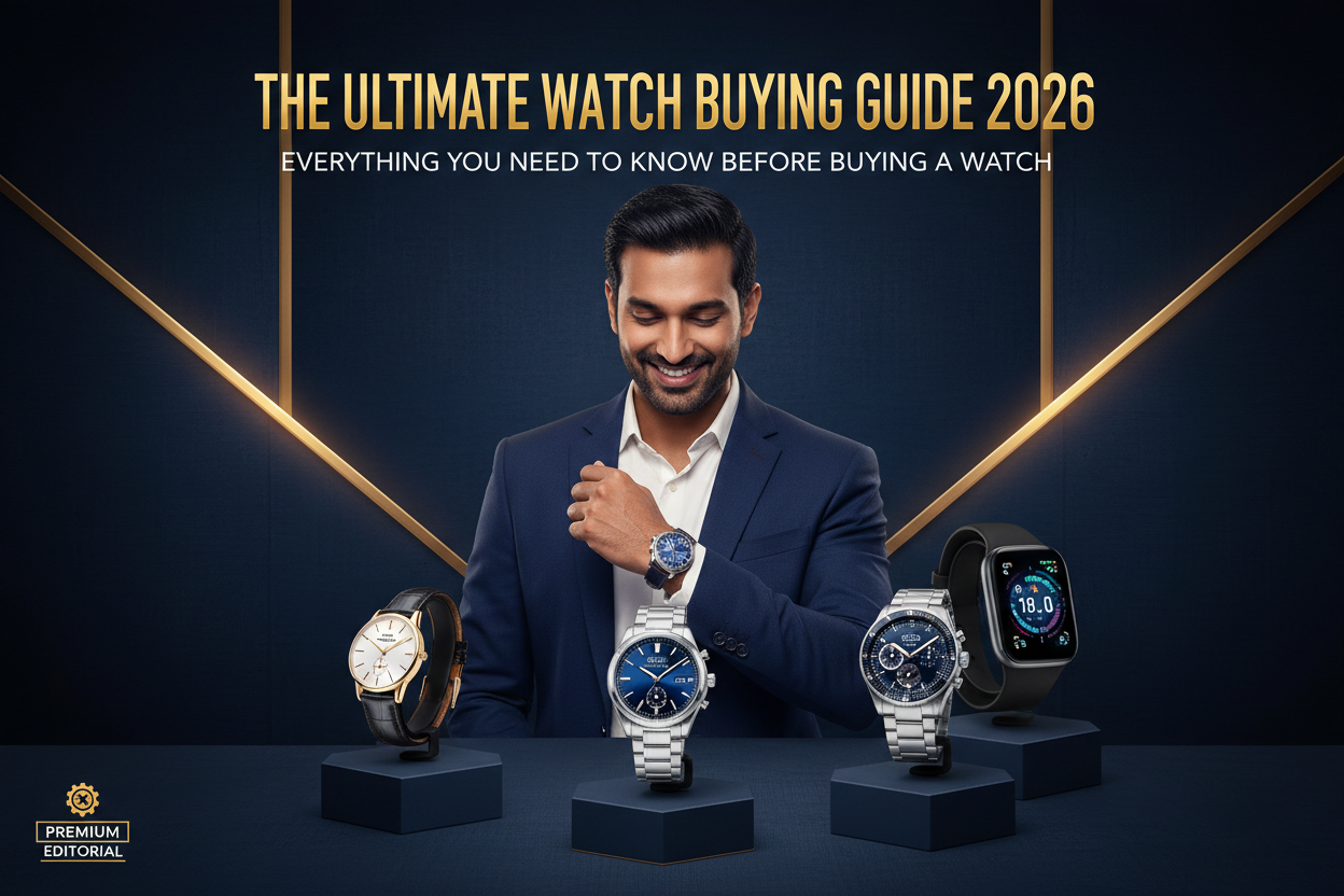 The Ultimate Watch Buying Guide (2026): Everything You Need to Know Before Buying a Watch
