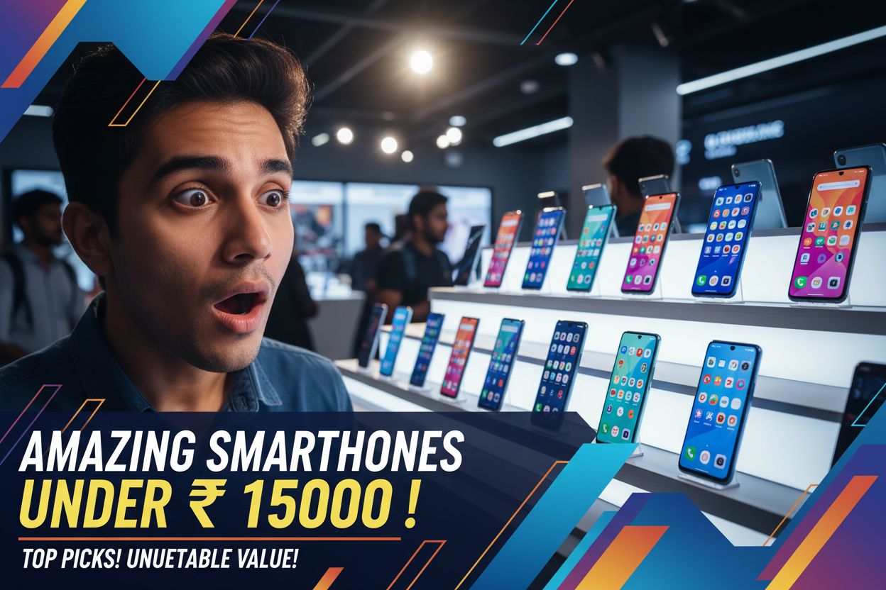 Best Budget Smartphones Under ₹15,000 in 2026: Top Picks for Every Need
